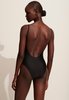 Matteau Plunge 1 Piece Maillot - Black - Thumbnail 6