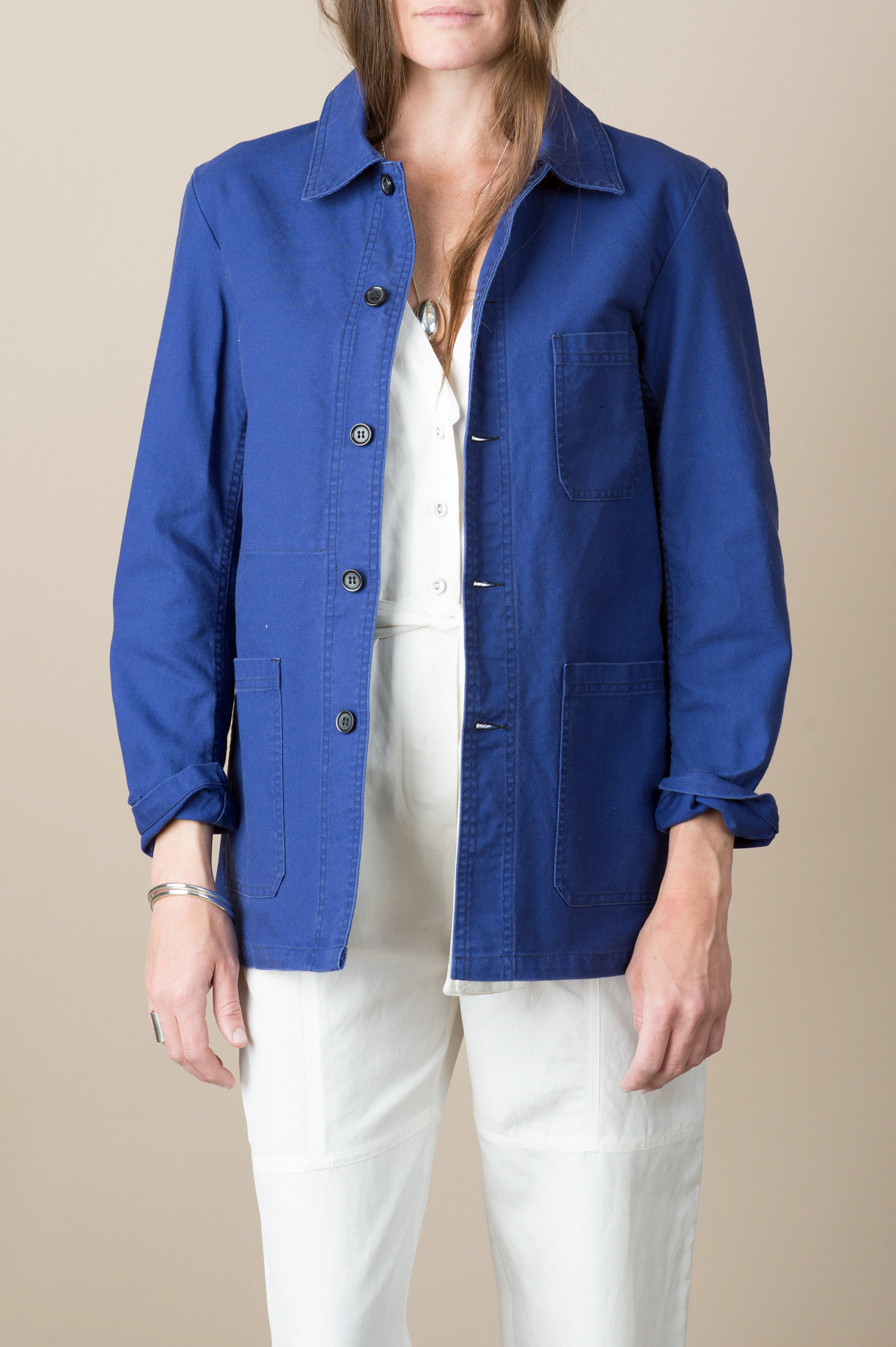 vetra heavy linen jacket