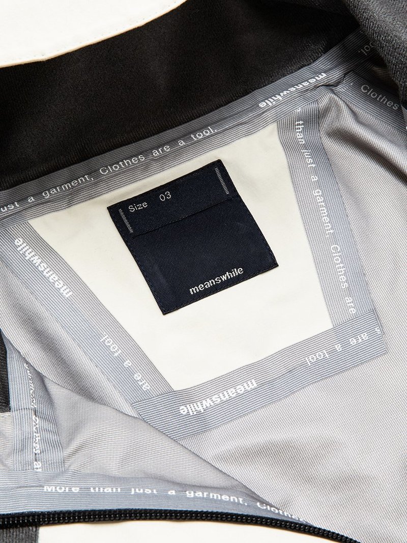 Meanswhile Field Shell Jacket - Snow | Garmentory