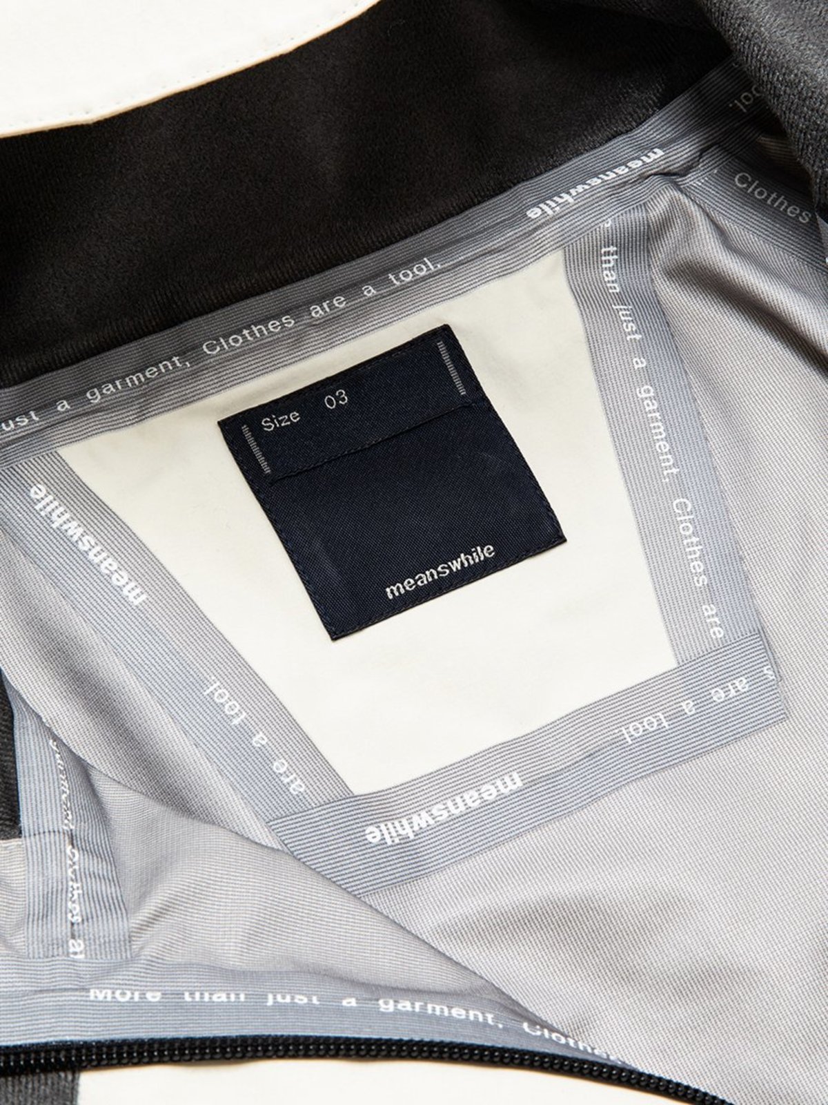 meanswhile　Field Shell JKT Snow サイズ3 Field Shell JKT / Snow | meanswhile