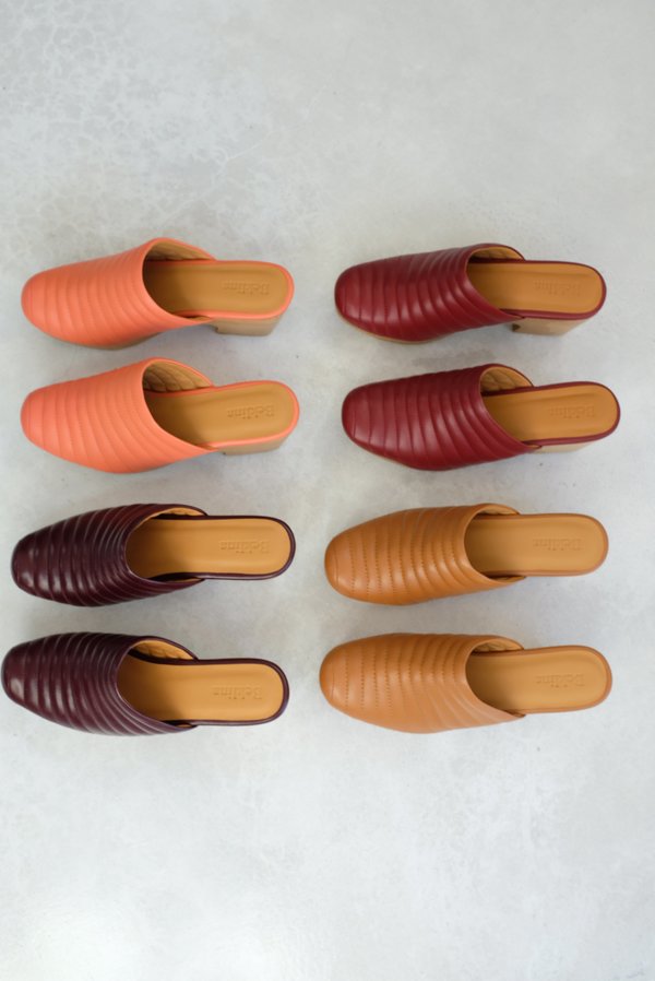 Beklina Ribbed Clog - Dry Clay