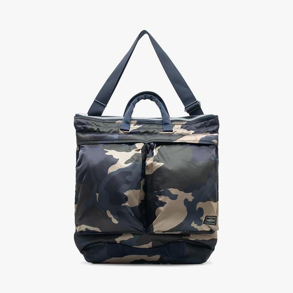 PORTER Helmet Bag - Counter Shade / Woodland Khaki | Garmentory
