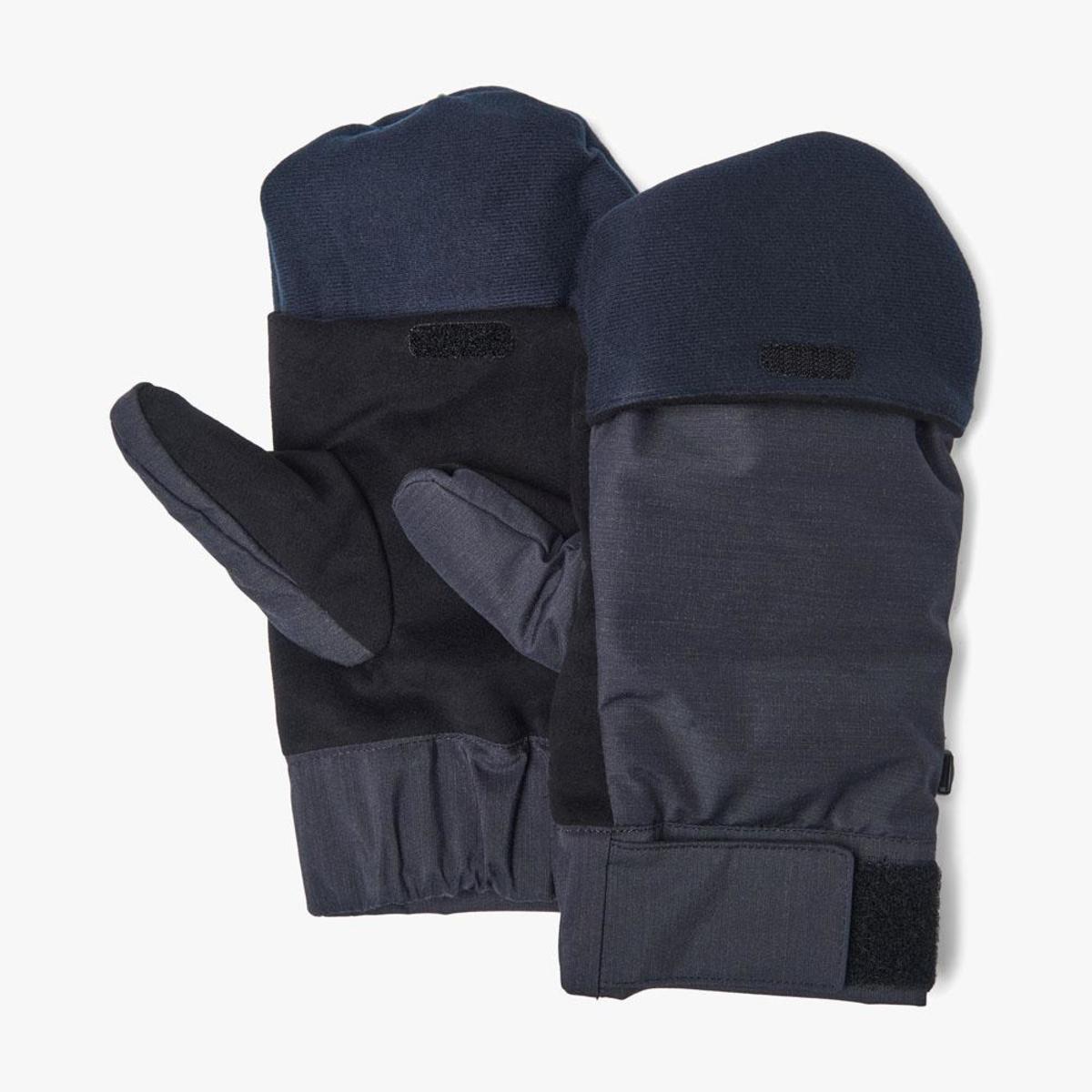 Snow Peak FR 2 Layer Down Mittens gloves - Black | Garmentory