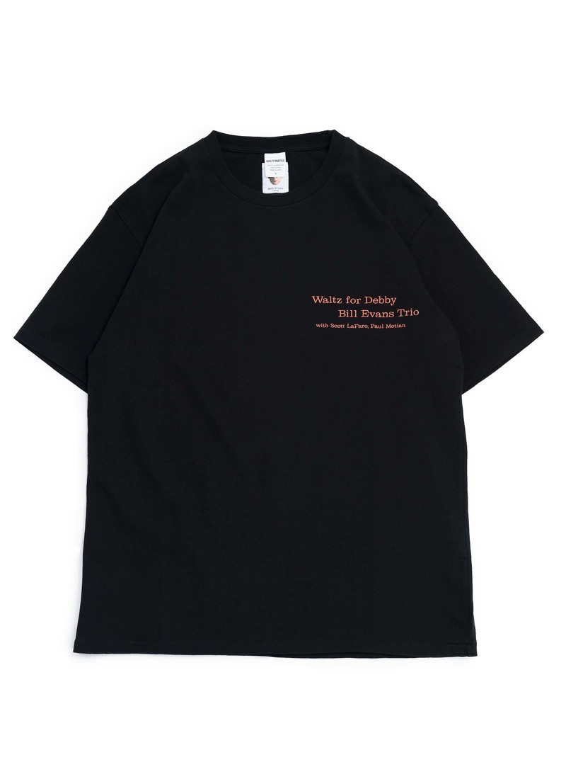 WACKO MARIA GUILTY PARTIES BILL EVANS S/S T-SHIRT - BLACK