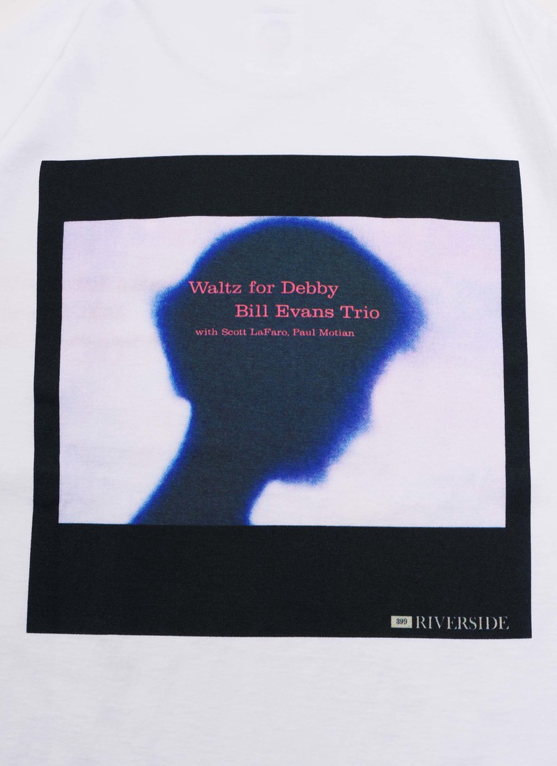 WACKO MARIA GUILTY PARTIES BILL EVANS S/S T-SHIRT - WHITE