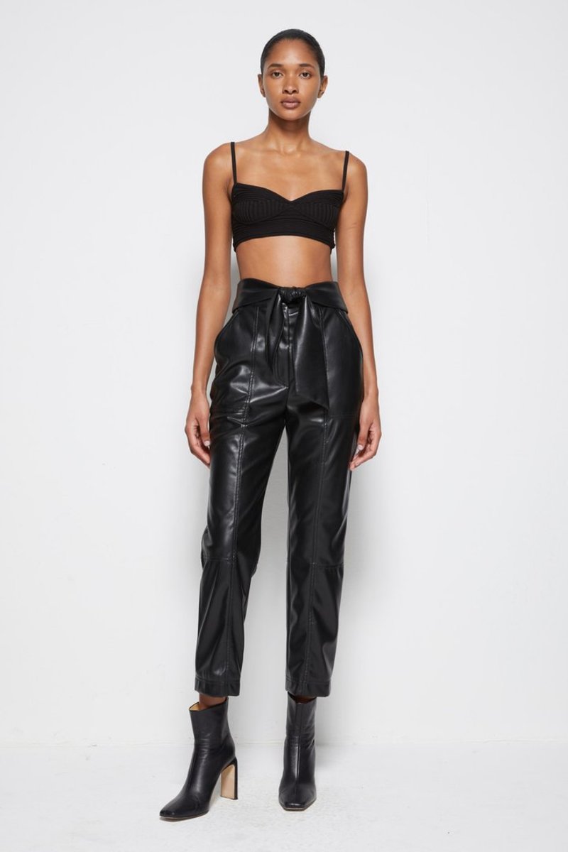 Jonathan Simkhai Tessa Vegan Leather Pant Garmentory