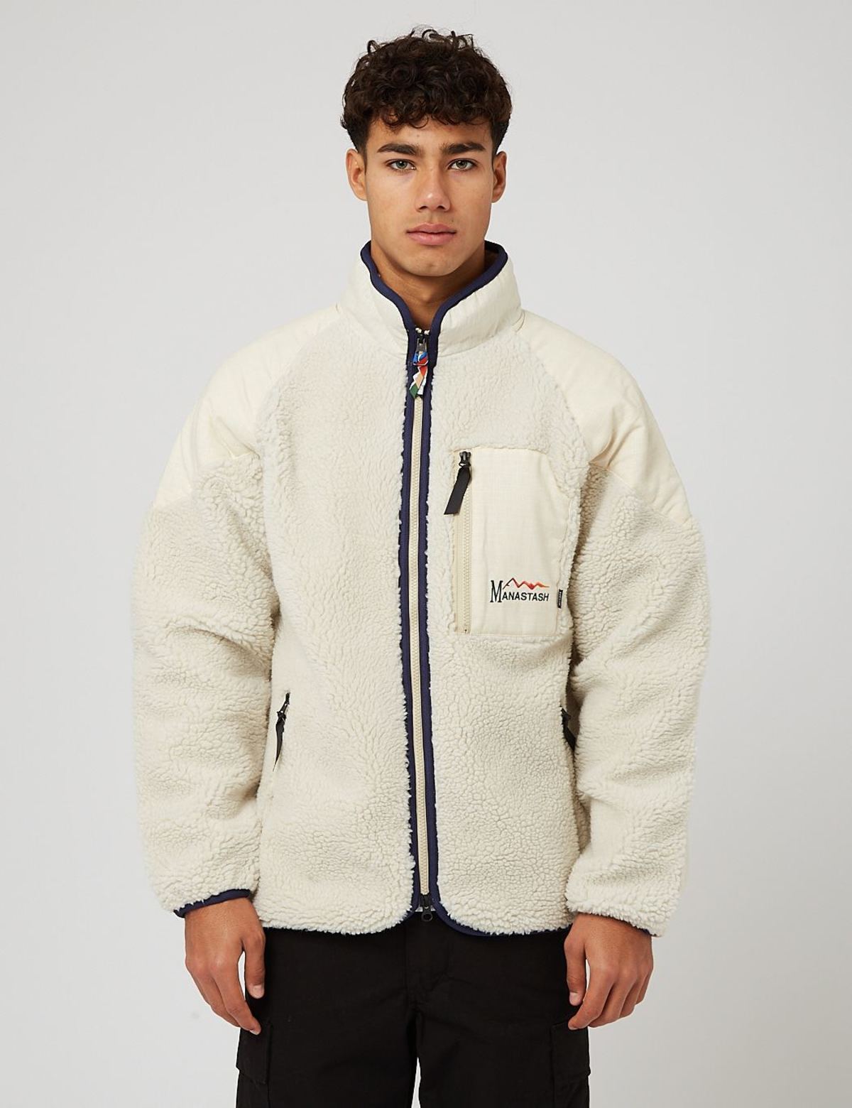 Manastash Mt. Gorilla Fleece Jacket - Neutral Beige - Image 1 of 7