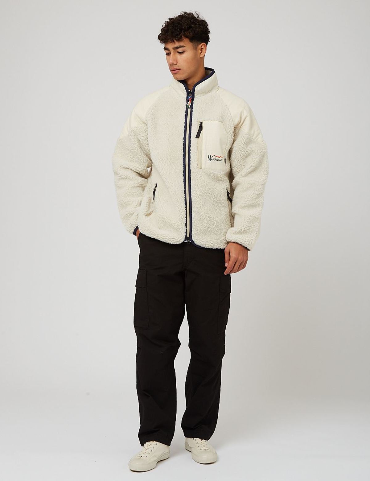 Manastash Mt. Gorilla Fleece Jacket - Neutral Beige - Image 3 of 7