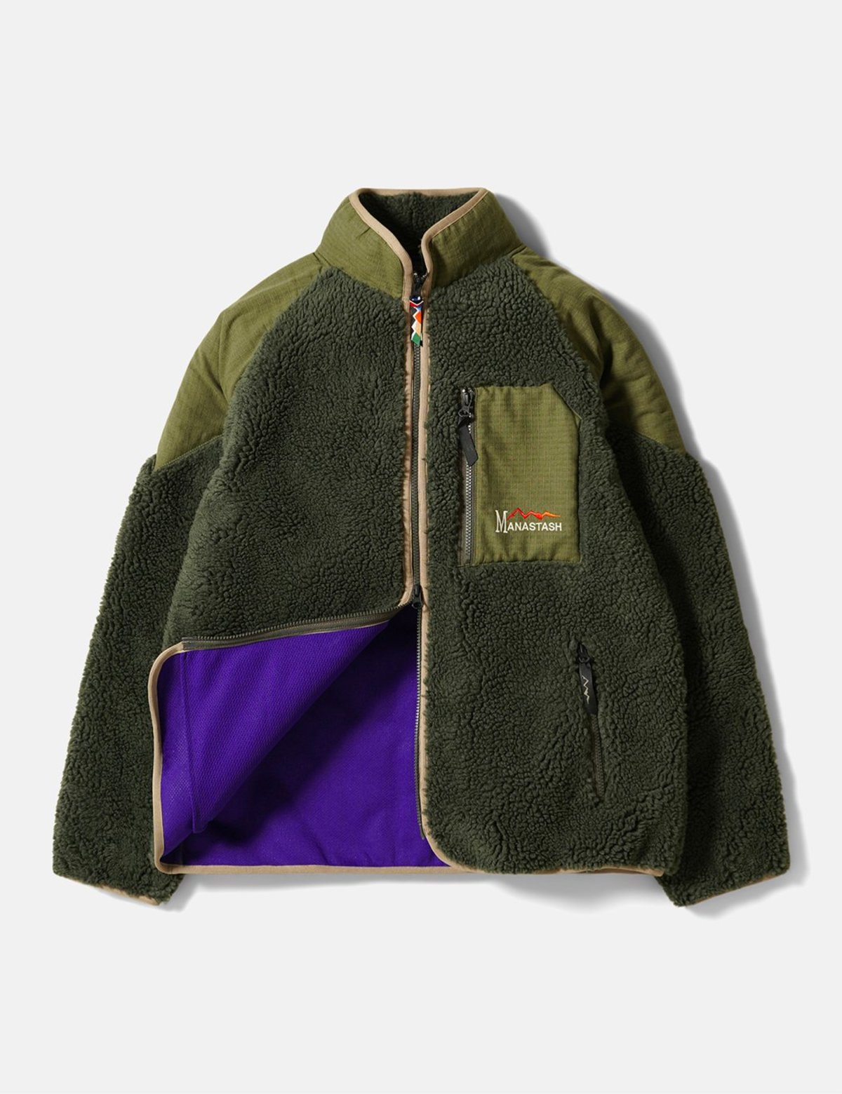 Manastash Mt. Gorilla Fleece Jacket - Green | Garmentory