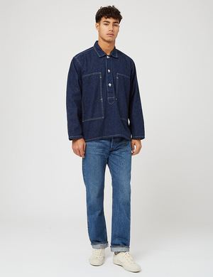 orSlow US Army PW Pullover Shirt Jacket - One Wash | Garmentory