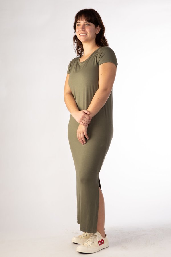 phoebe buffay green dress Turner Bamboo T-Shirt Dress