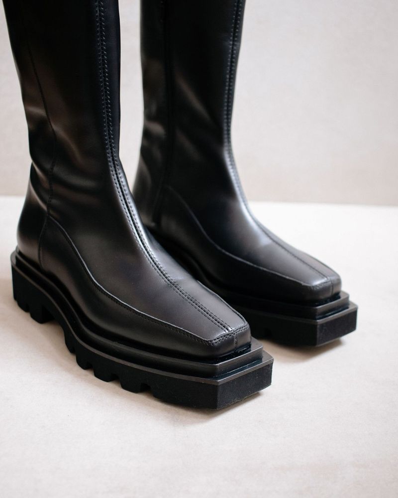 Alohas Block Boot - Total Black | Garmentory