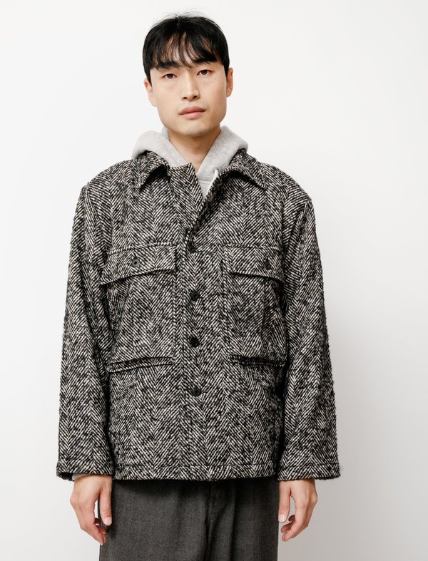 ジャケット・アウター evan kinori bellow pocket jacket M Bellow Pocket Jacket - Wool Flannel – evan kinori