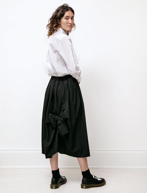 Comme des Garçons 19AW Gabardine Skirt tricot COMME des GARCONS