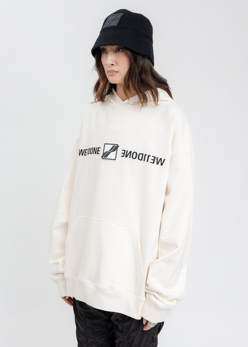 We11done Off White freshit Patched Mirror Hoodie 