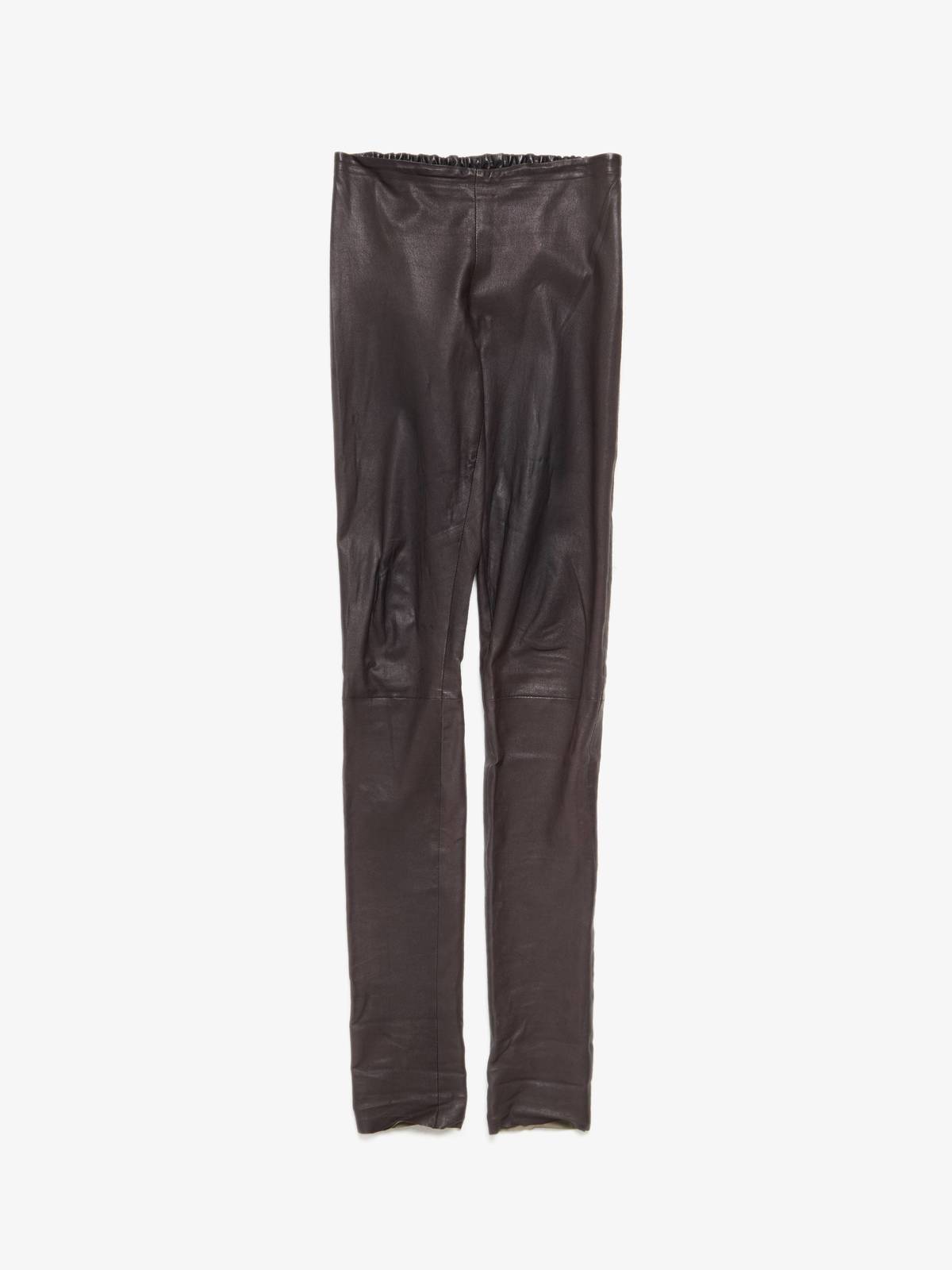 Pre - Loved] Ann Demeulemeester W Skinny Leather Pants | Garmentory