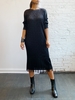 Issey Miyake Netting Dress - Black - Thumbnail 1