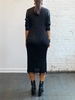 Issey Miyake Netting Dress - Black - Thumbnail 4