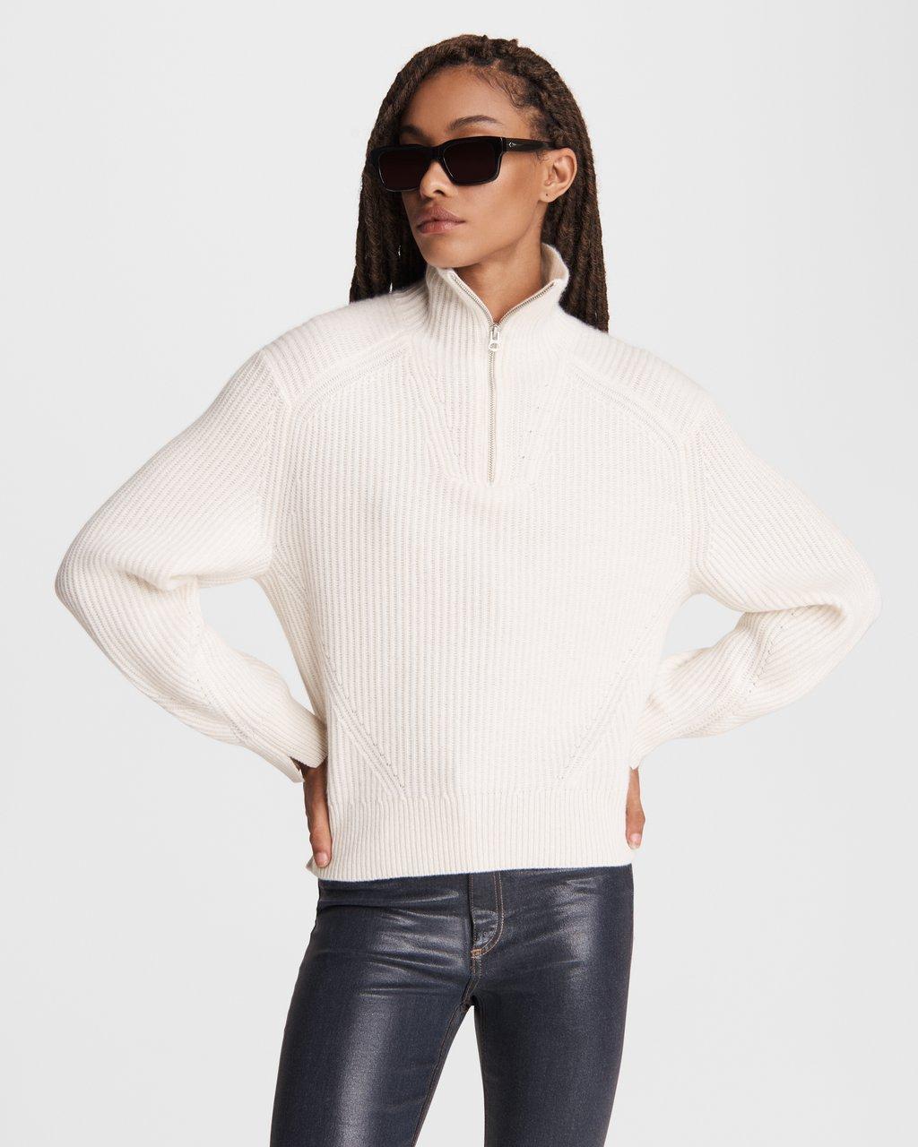 Rag \u0026 Bone Pierce Cashmere Half Zip 