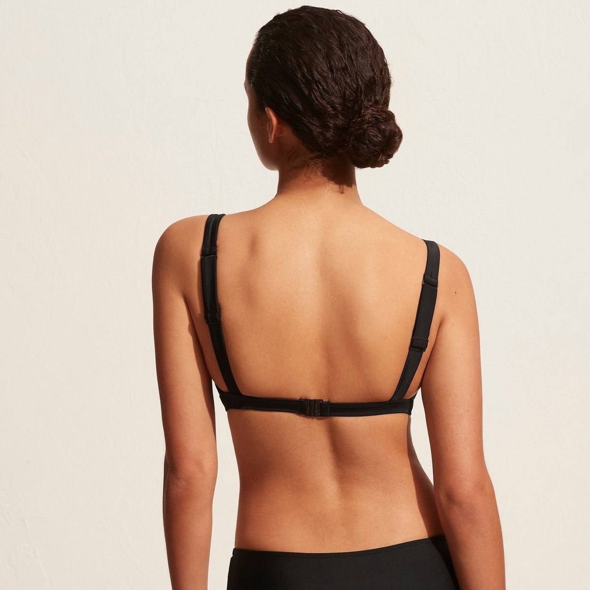 Matteau Plunge Bikini Top  - Black - Image 3 of 5