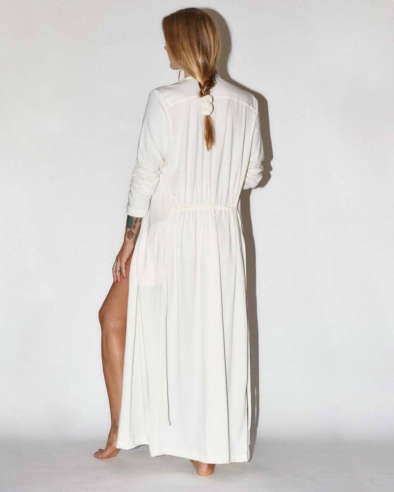 Skin Worldwide Kathryn Robe - Marshmallow