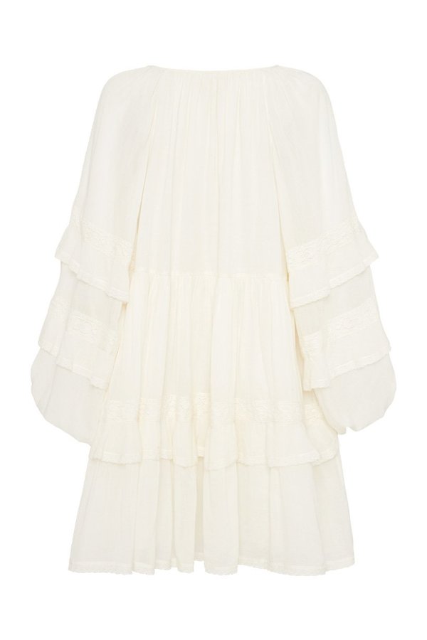 SPELL & THE GYPSY COLLECTIVE Magnolia Mini Dress - White | Garmentory