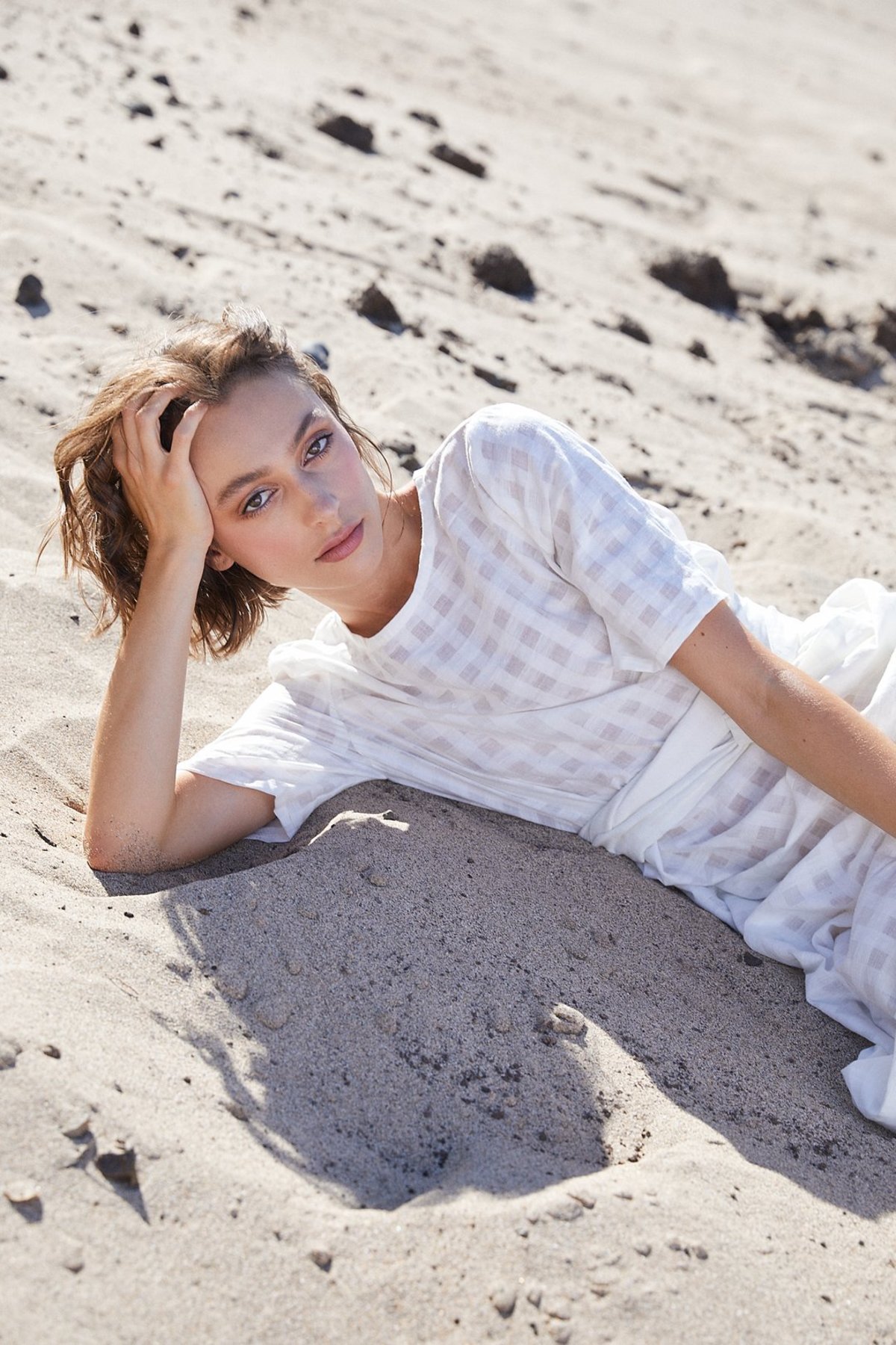 Tie Dress - White - Image 4 of 4