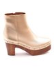 Ariana Bohling Malta Ankle Clog Bootie - Gold - Thumbnail 2