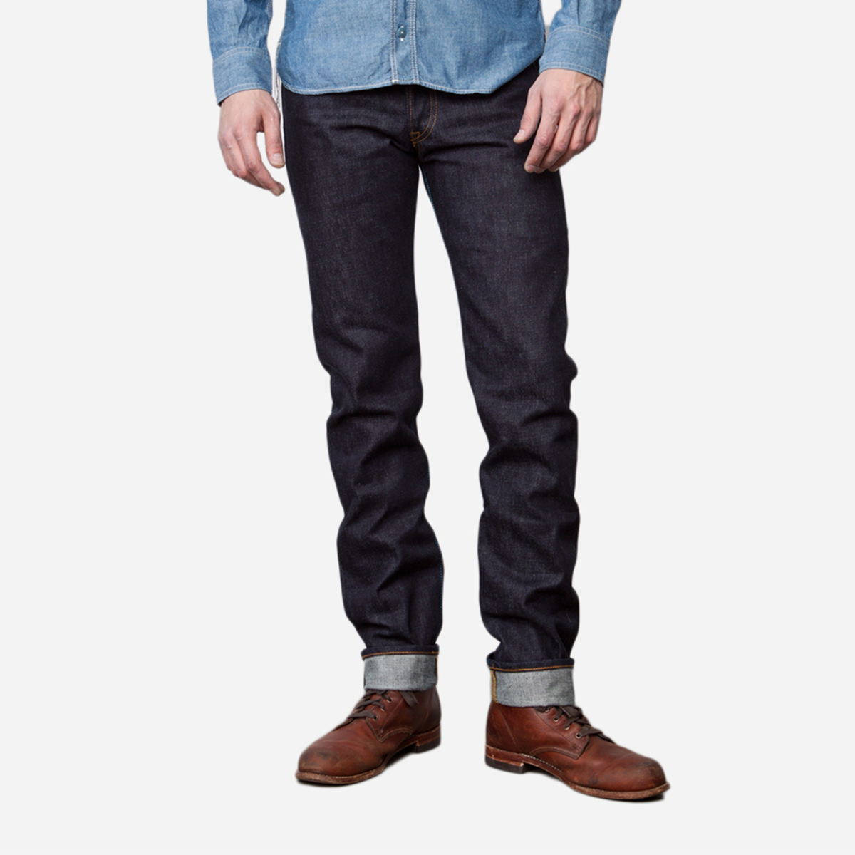 Japan Blue JB0401 14.8oz US Selvedge Denim - Tapered | Garmentory