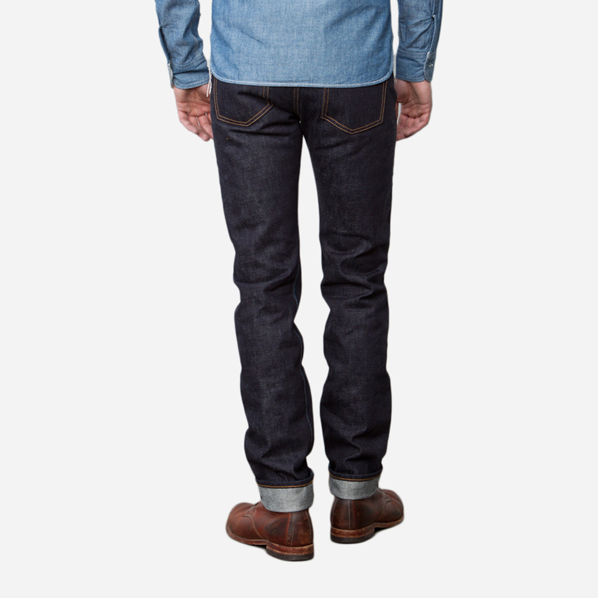 〈JAPAN BLUE〉 JEANS JB0404 Selvedge Denim Japan Blue 12.5oz. 'Circle' Selvedge Jeans (Regular Straight