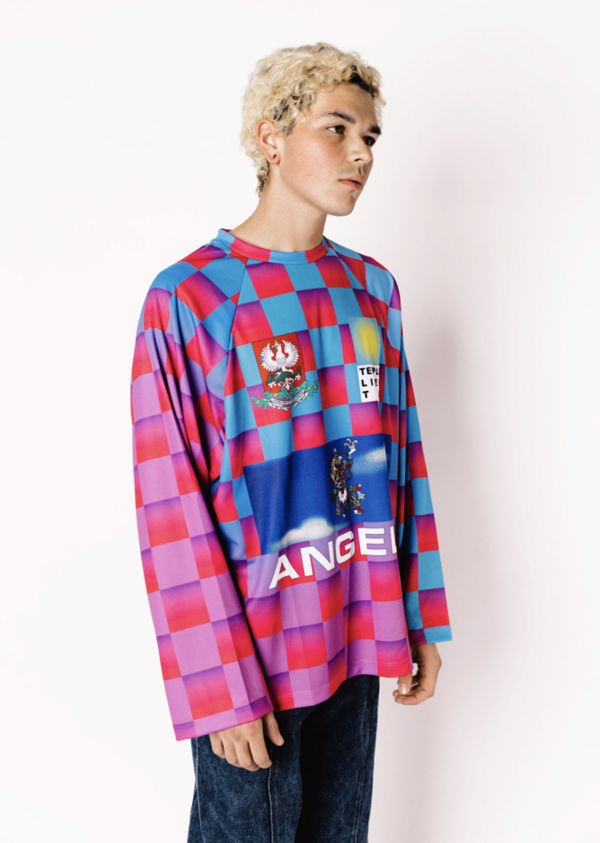 「li」　liberal youth ministry 22aw マフラー 80-S-Angels-Football-Jersey-