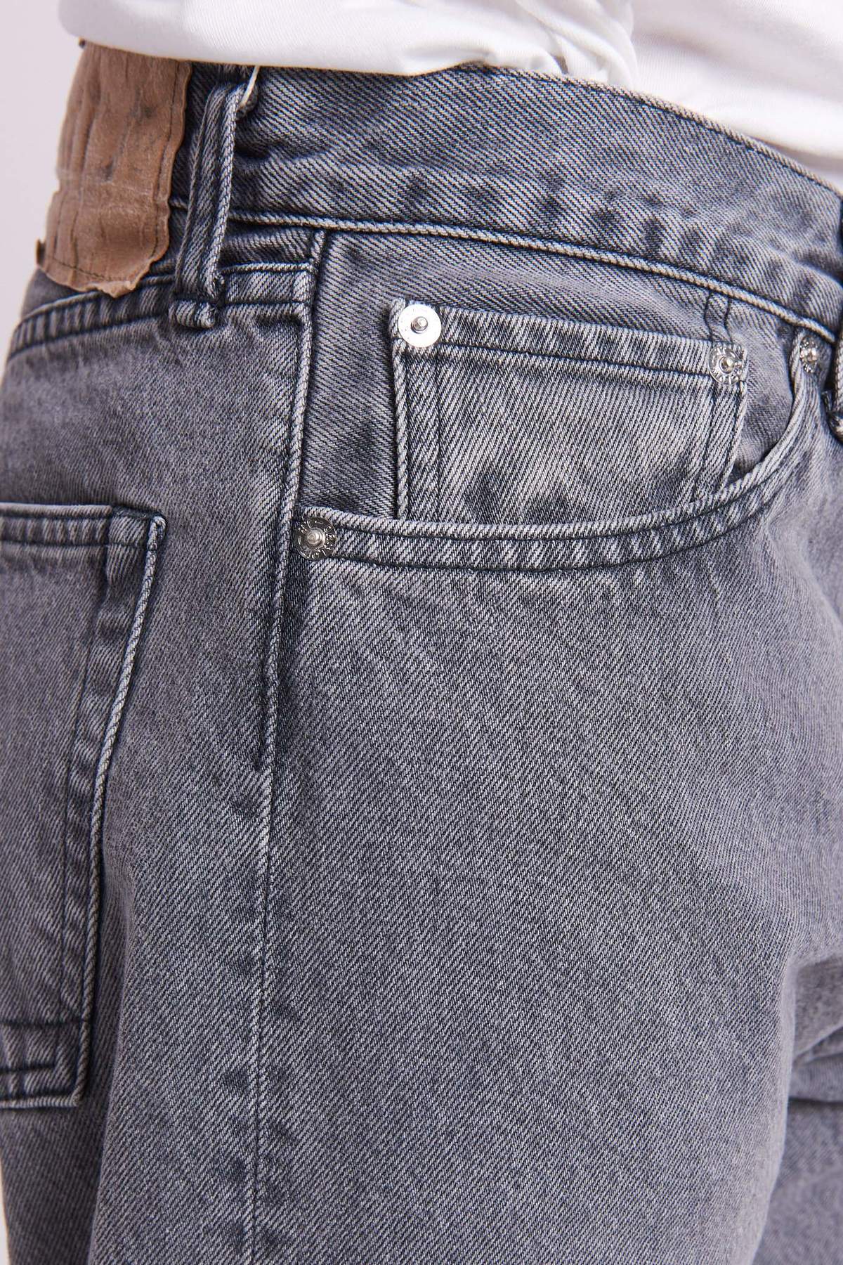 105 90's Black Denim Bleach Black Garmentory