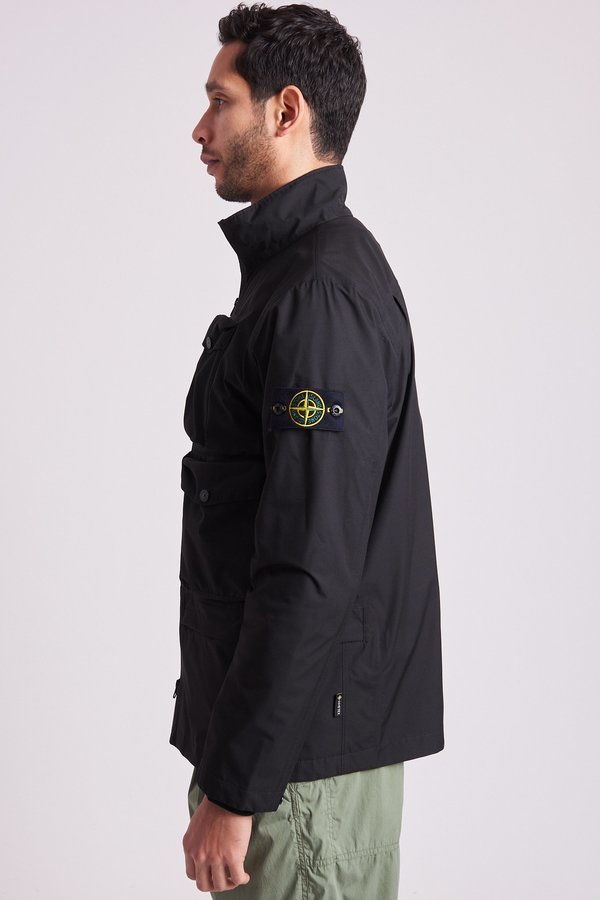 40430 Ripstop Gore-Tex Jacket - Black | Garmentory 購入公式店 STONE ISLAND GORE-TEX JACKET ナイロンジャケット