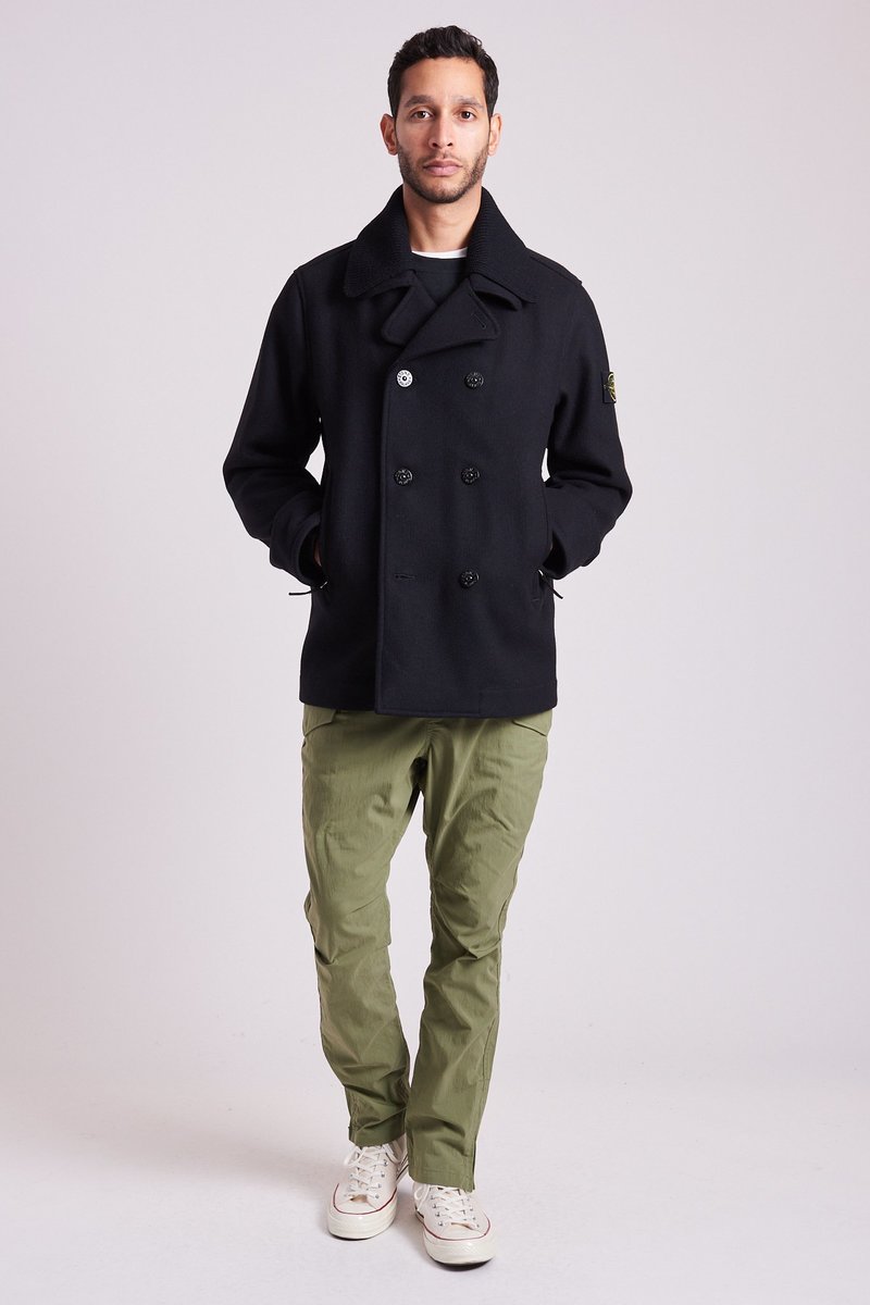 Stone Island Panno Speciale Peacoat - Black | Garmentory