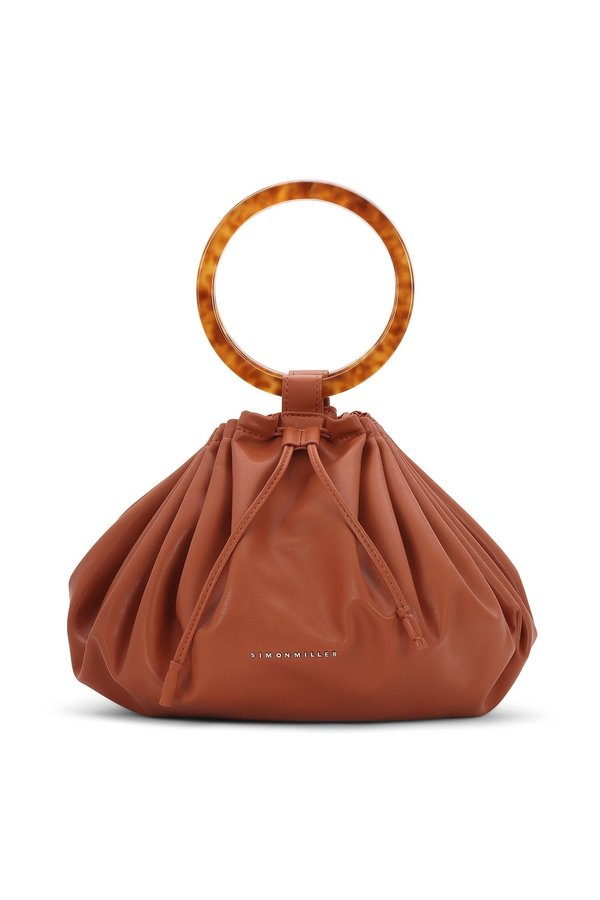 SIMON MILLER Vegan Leather Scrunch Bag