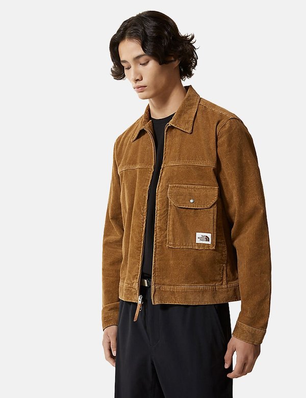 north face suede jacket