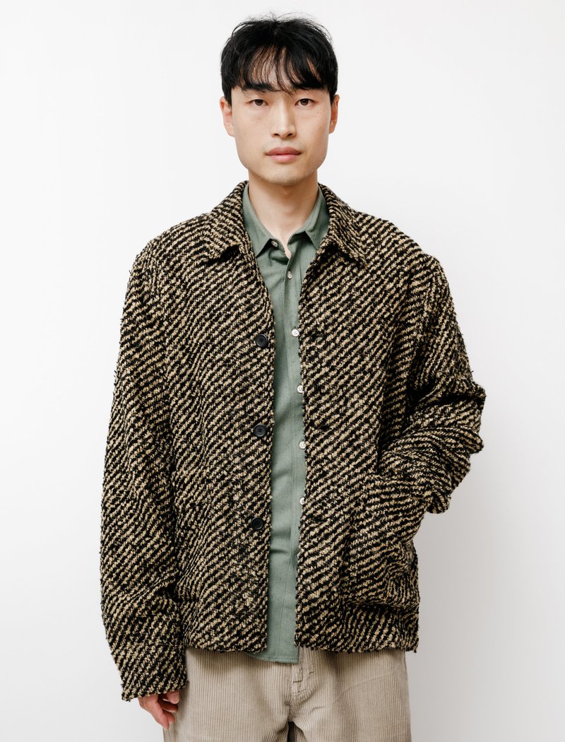 Our Legacy Archive Box Jacket - Cigar Stripe | Garmentory