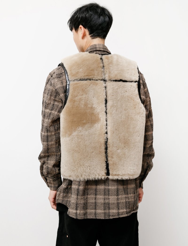 Our Legacy Reversible Shearling Vest - Black | Garmentory