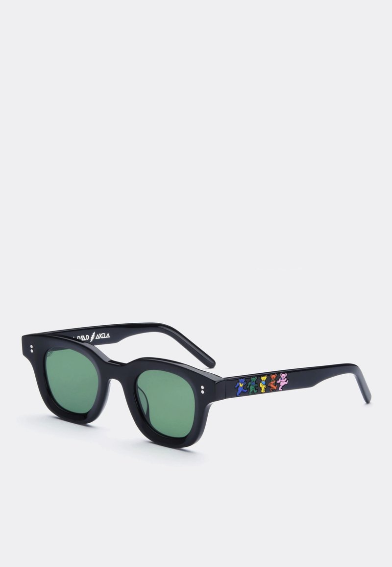 ケ*※様 Grateful Dead Apollo Sunglasses AKI AKILA Grateful Dead Apollo Sunglasses - black/green | Garmentory