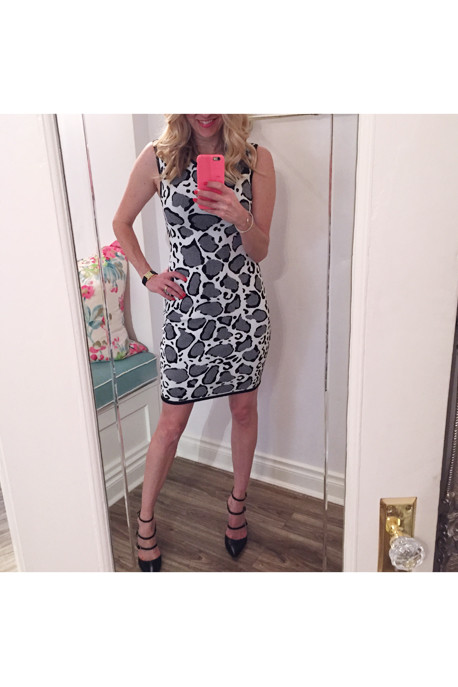 Ohne Titel Leopard Print Reversible Knit Dress Ohne Titel Leopard Print Reversible Knit Dress
