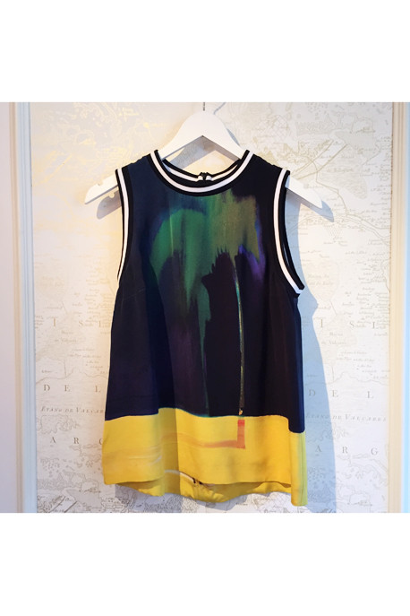 Ravenet Palm Print Tank Ravenet Palm Print Tank