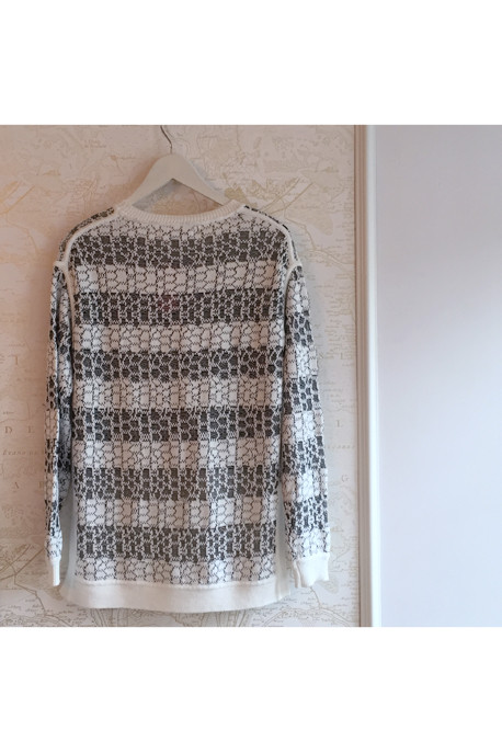 10 Crosby by Derek Lam Striped Jacquard Sweater 10 Crosby by Derek Lam Striped Jacquard Sweater