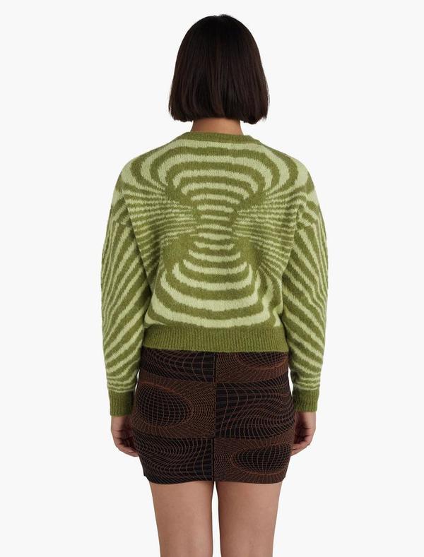 paloma wool MATRIX ウールセーター Medium Green Matrix Sweater – Prism Boutique