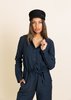 Aequamente Button Front Jumpsuit - Abisso - Thumbnail 2