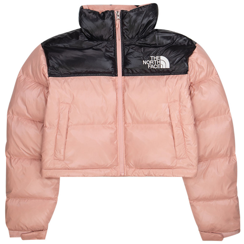 【THE NORTH FACE】 NUPTSE SHORT JACKET ROSE TAN The North Face Women's Nuptse Short Jacket Rose Tan - SS23 - US