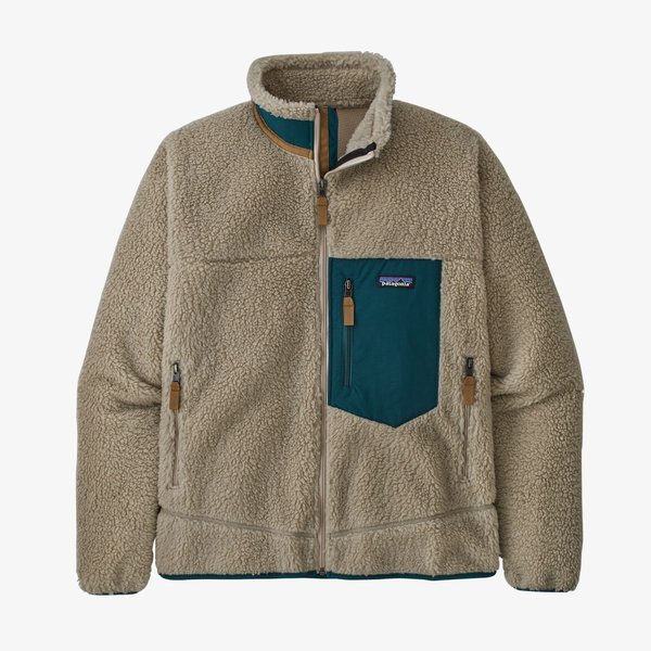 Patagonia Men's Classic Retro-X® Fleece Jacket - Pelican w/Dark