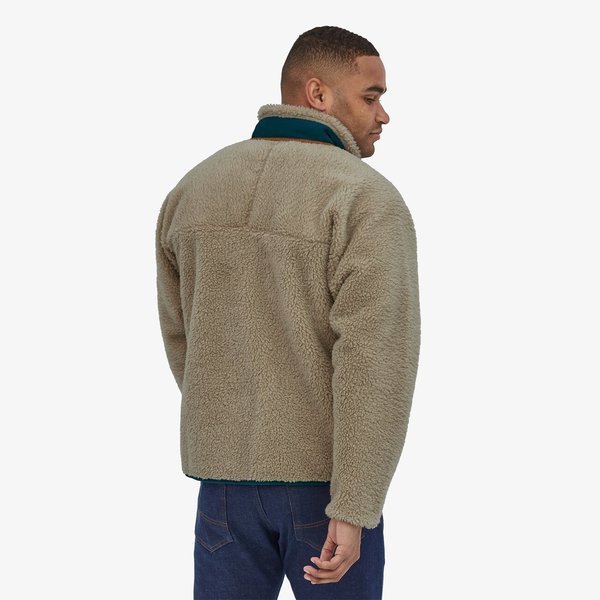 Patagonia Men's Classic Retro-X® Fleece Jacket - Pelican w/Dark