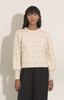 Eleven Six Knits ZARIA SWEATER - IVORY/BEADS  - Thumbnail 1