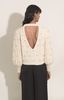 Eleven Six Knits ZARIA SWEATER - IVORY/BEADS  - Thumbnail 2