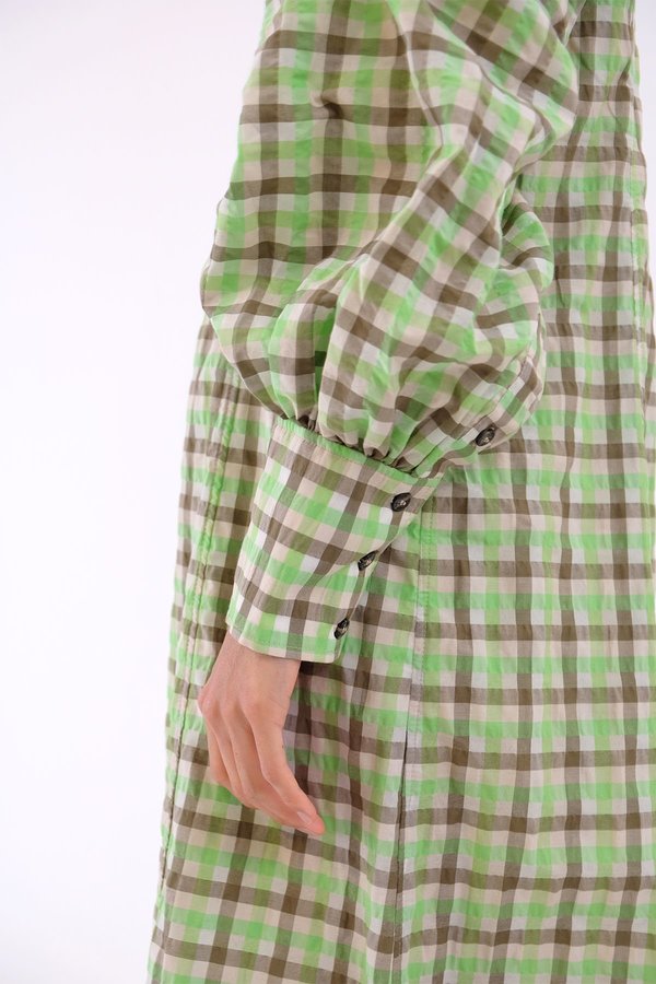 green ruched mini dress Clementine One Shoulder Mini Dress - Ribbed with Side Ruching main image 0